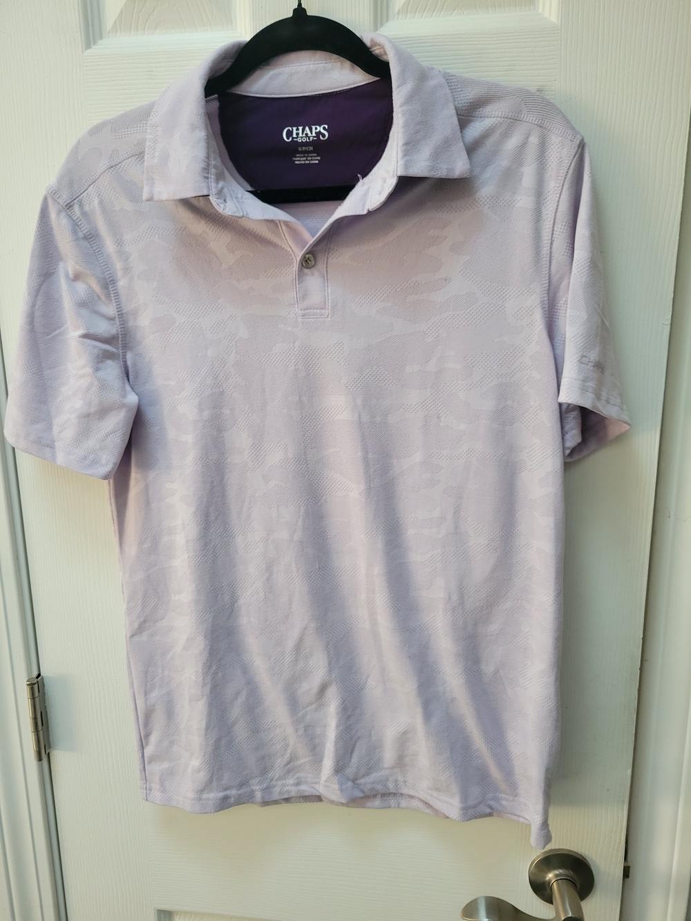 Chaps Golf Men’s Light Lavender Polo